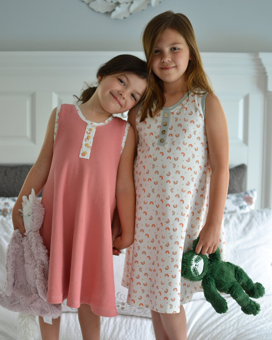 Moonflower Pajamas and Nightgown | Sunflower Seams Pattern Company | Digital PDF Sewing Pattern