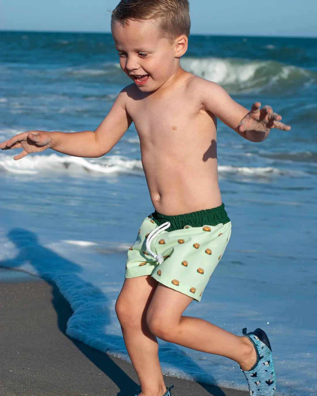 Monstera Boardshorts Digital Sewing Pattern