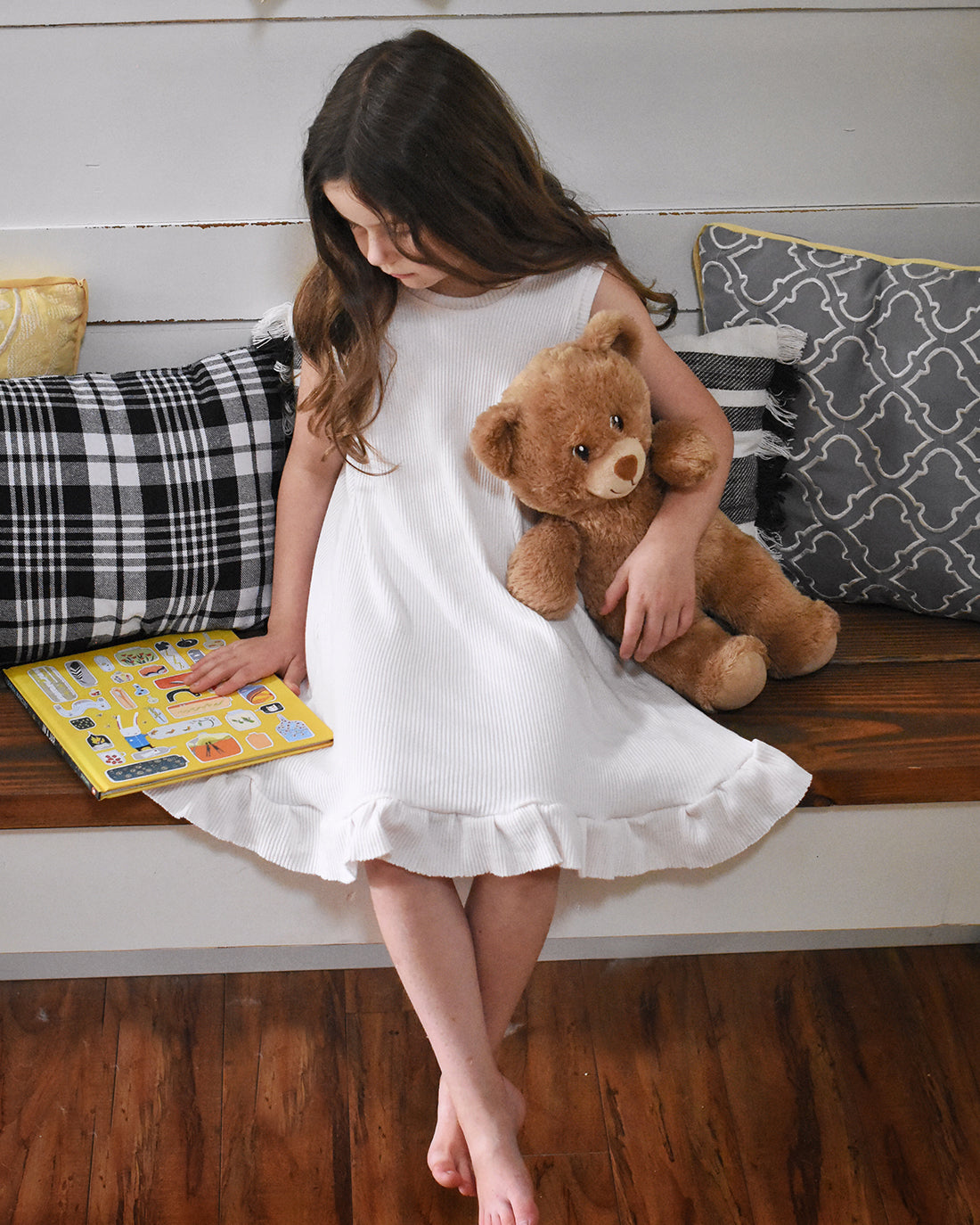 Moonflower Pajamas and Nightgown | Sunflower Seams Pattern Company | Digital PDF Sewing Pattern