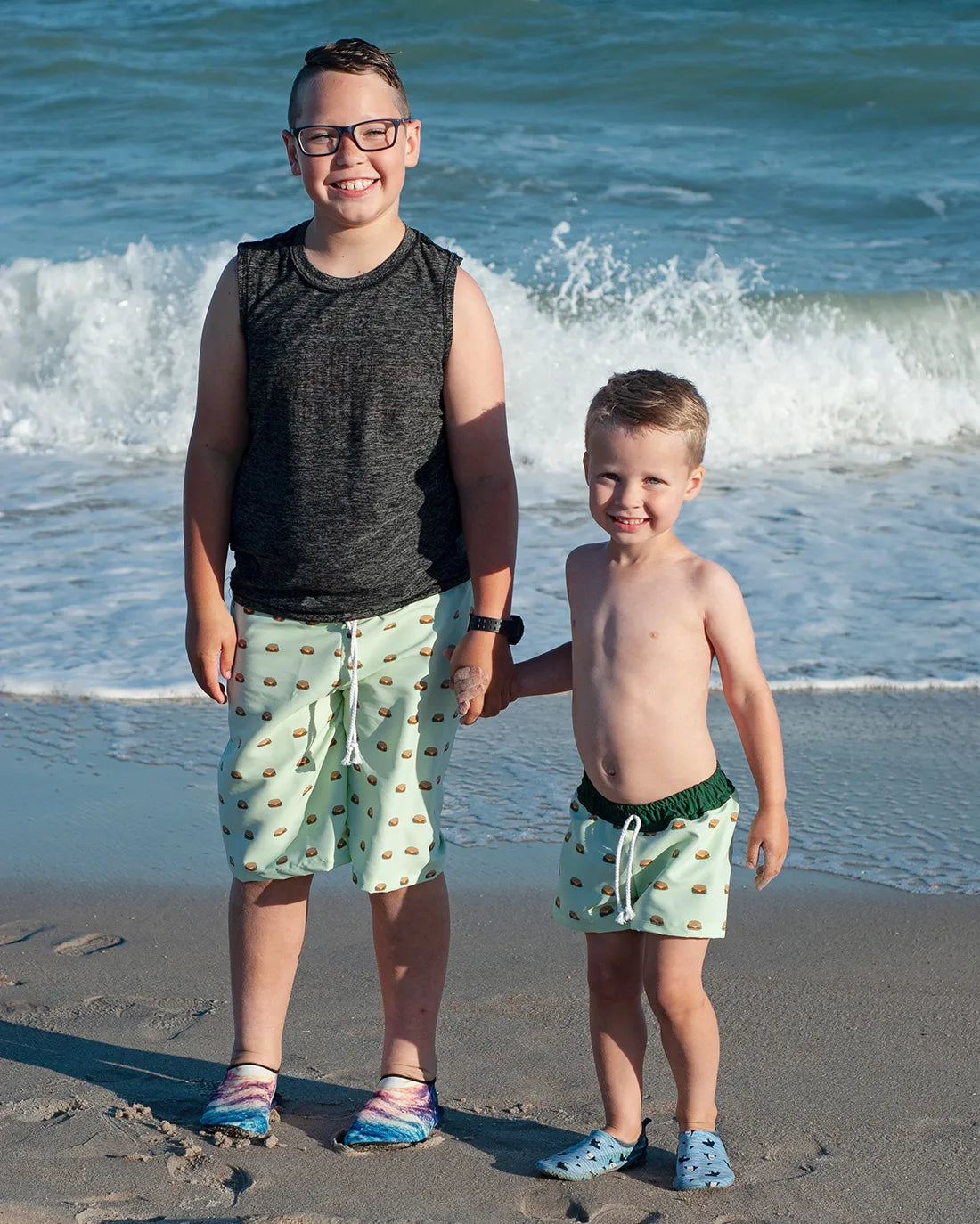 Monstera Boardshorts Digital Sewing Pattern