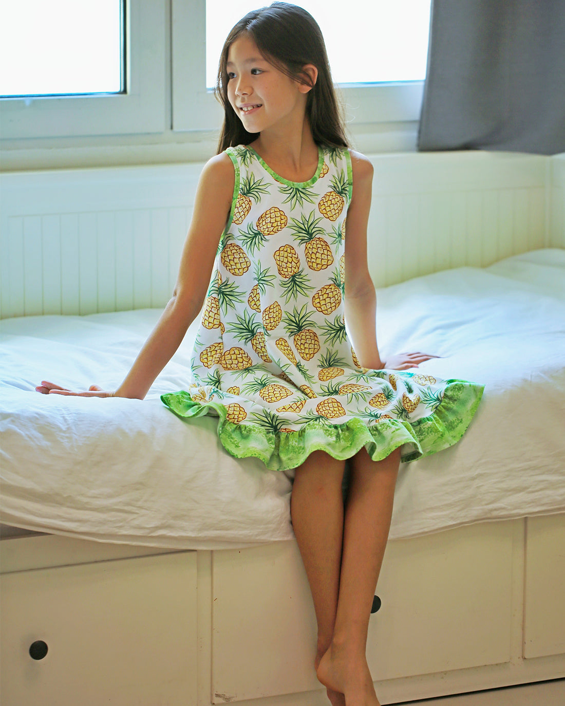 Moonflower Pajamas and Nightgown | Sunflower Seams Pattern Company | Digital PDF Sewing Pattern