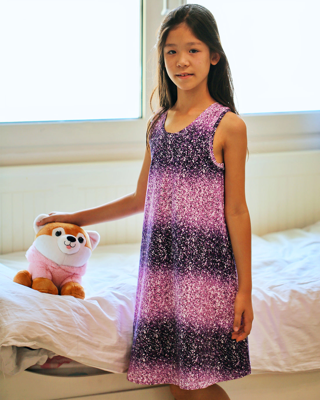 Moonflower Pajamas and Nightgown | Sunflower Seams Pattern Company | Digital PDF Sewing Pattern