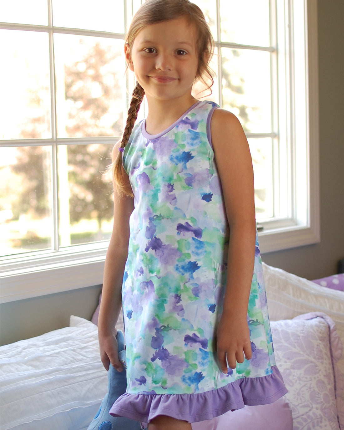 Moonflower Pajamas and Nightgown | Sunflower Seams Pattern Company | Digital PDF Sewing Pattern