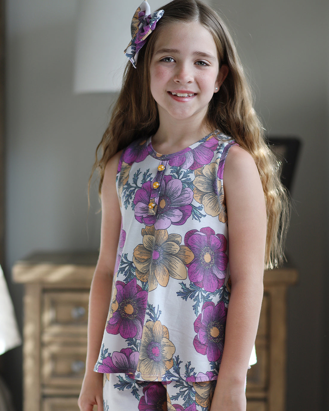 Moonflower Pajamas and Nightgown | Sunflower Seams Pattern Company | Digital PDF Sewing Pattern