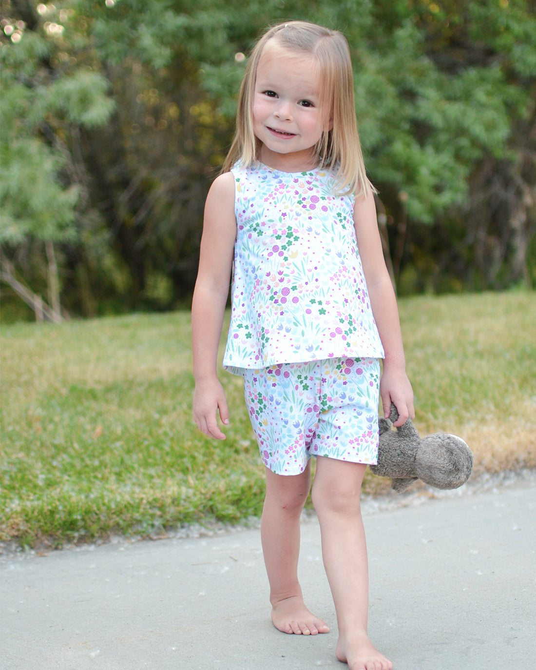 Moonflower Pajamas and Nightgown | Sunflower Seams Pattern Company | Digital PDF Sewing Pattern