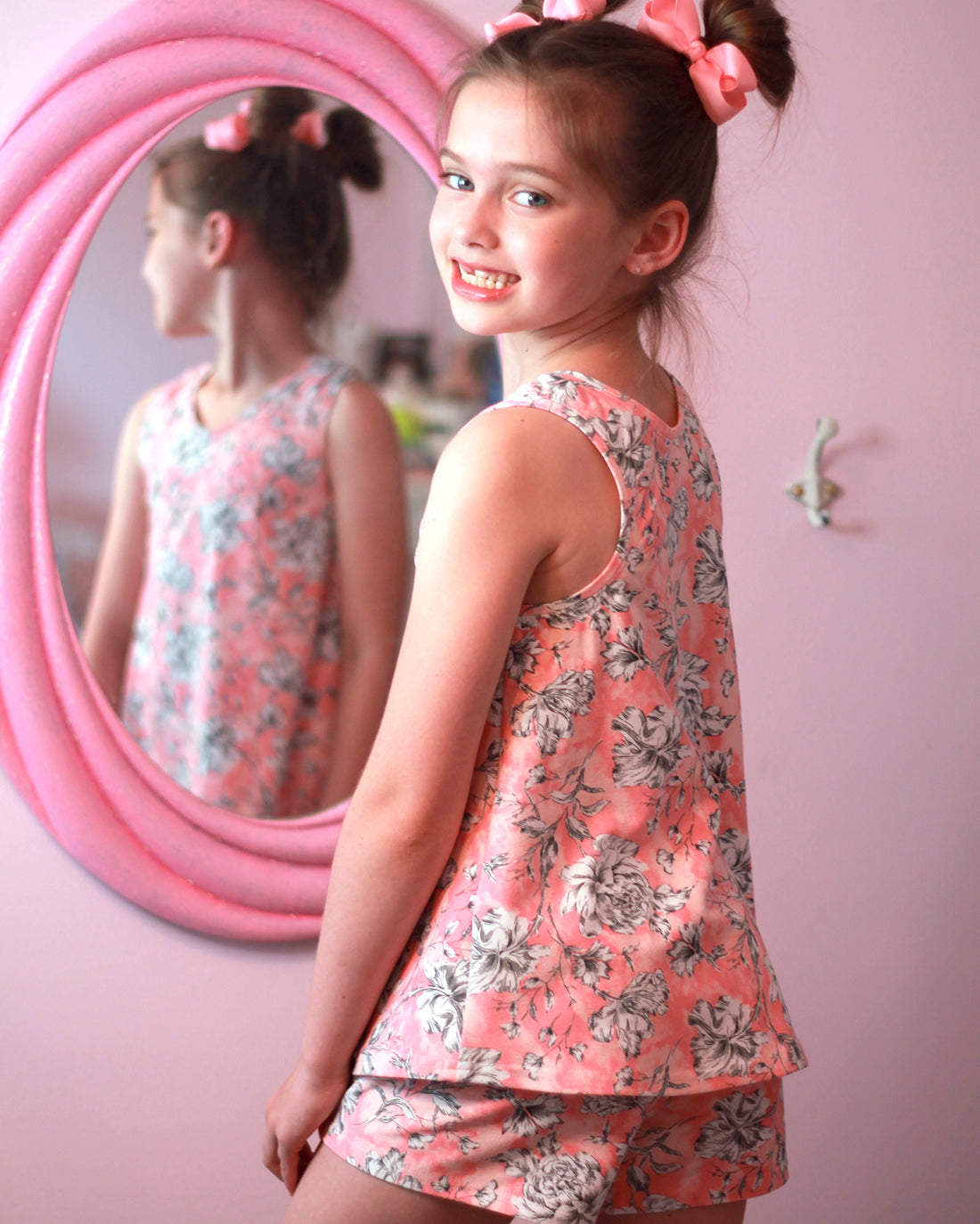 Moonflower Pajamas and Nightgown | Sunflower Seams Pattern Company | Digital PDF Sewing Pattern