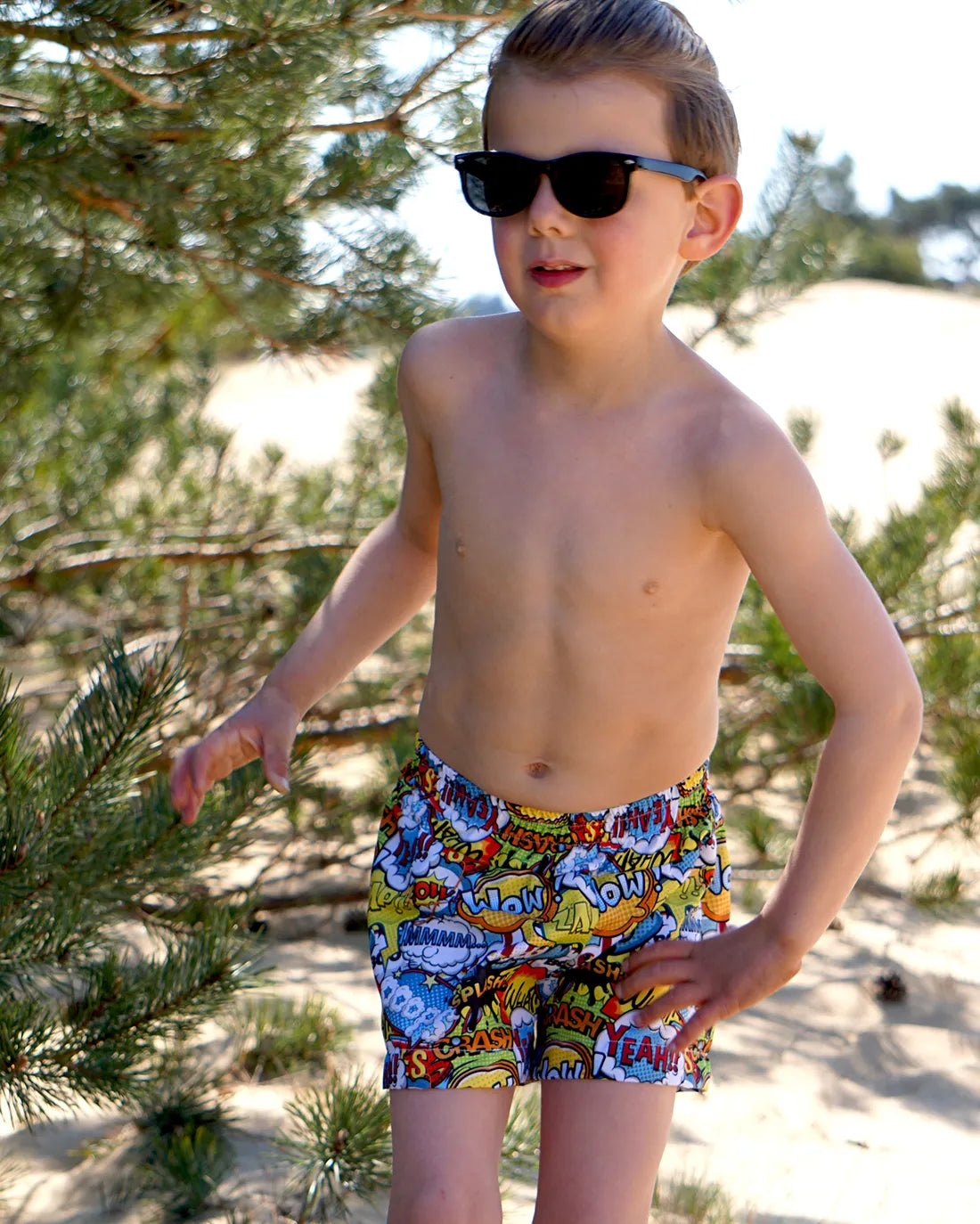 Monstera Boardshorts Digital Sewing Pattern