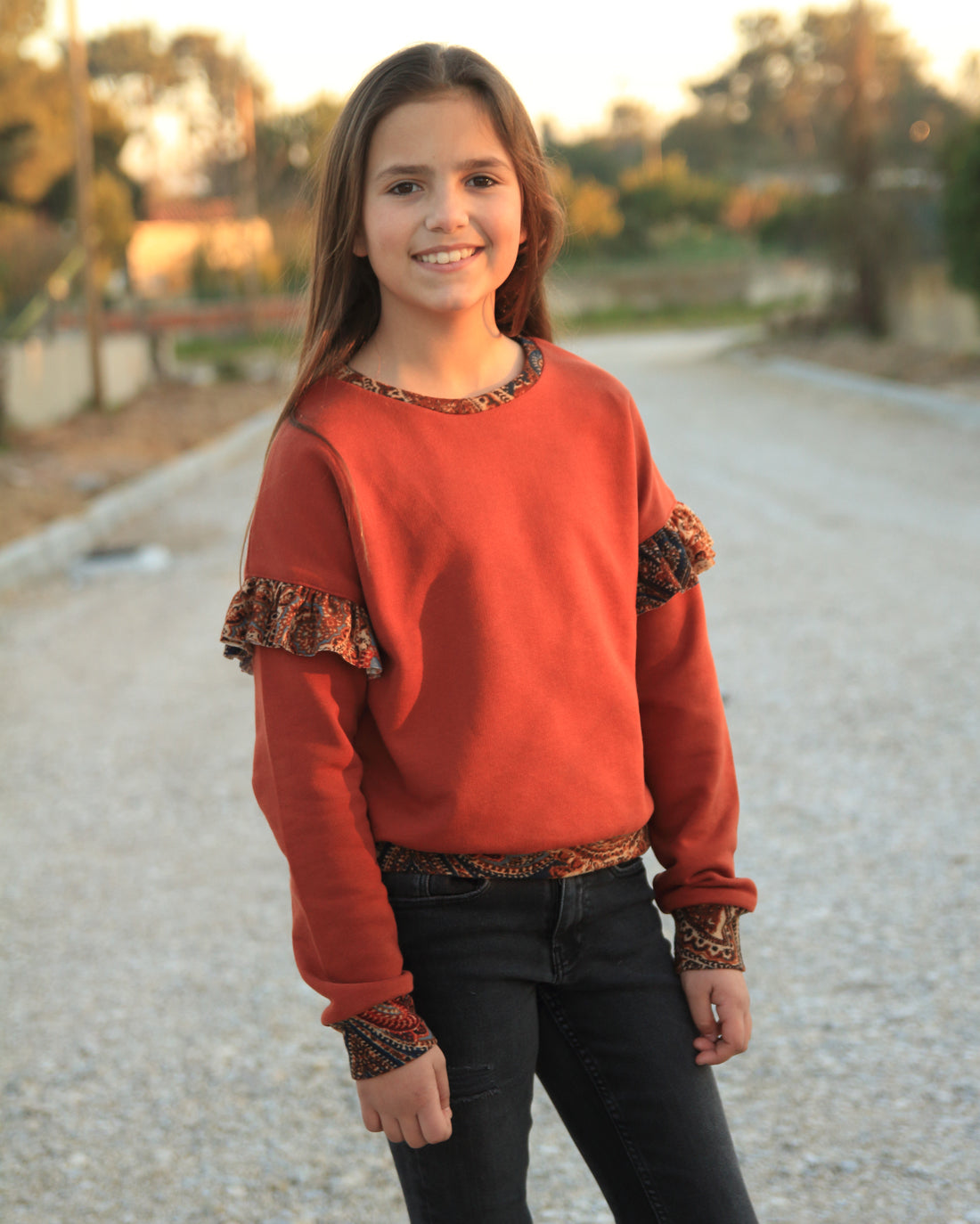 Indigo Crewneck Sweater Digital Sewing Pattern