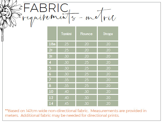 Orchid Tankini Digital Sewing Pattern