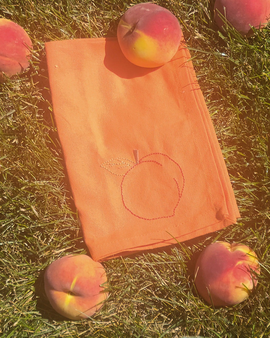 Peach Embroidery Pattern | Sunflower Seams Pattern Company | Digital PDF Sewing Pattern