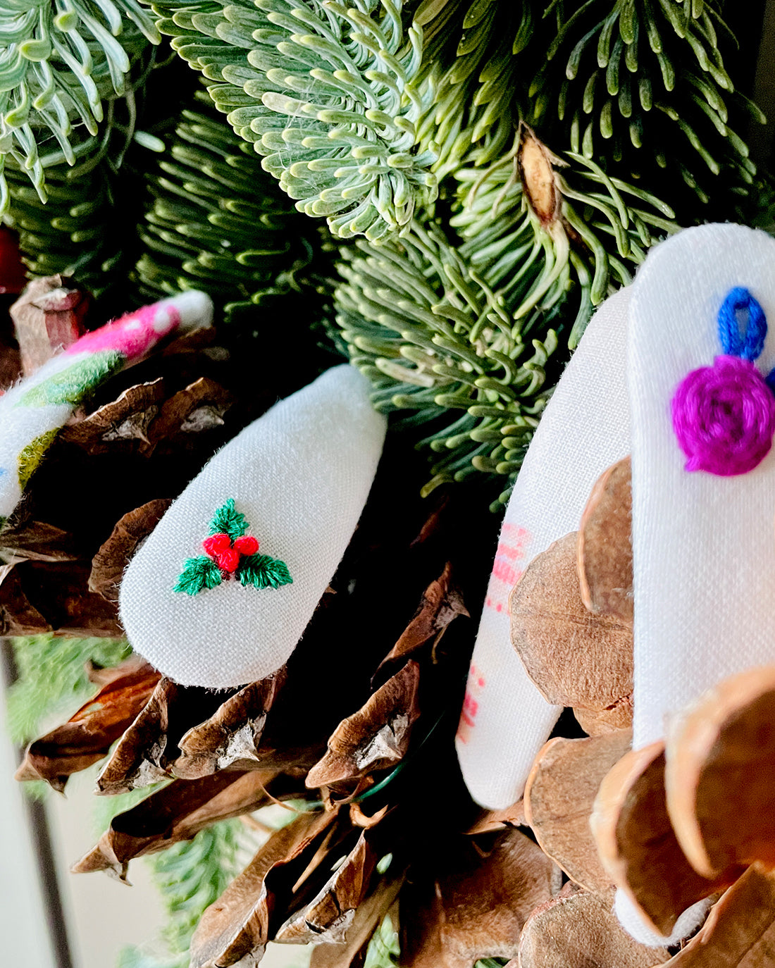 Peppermint Hand Embroidery | Sunflower Seams Pattern Co. | Digital Hand Embroidery Pattern