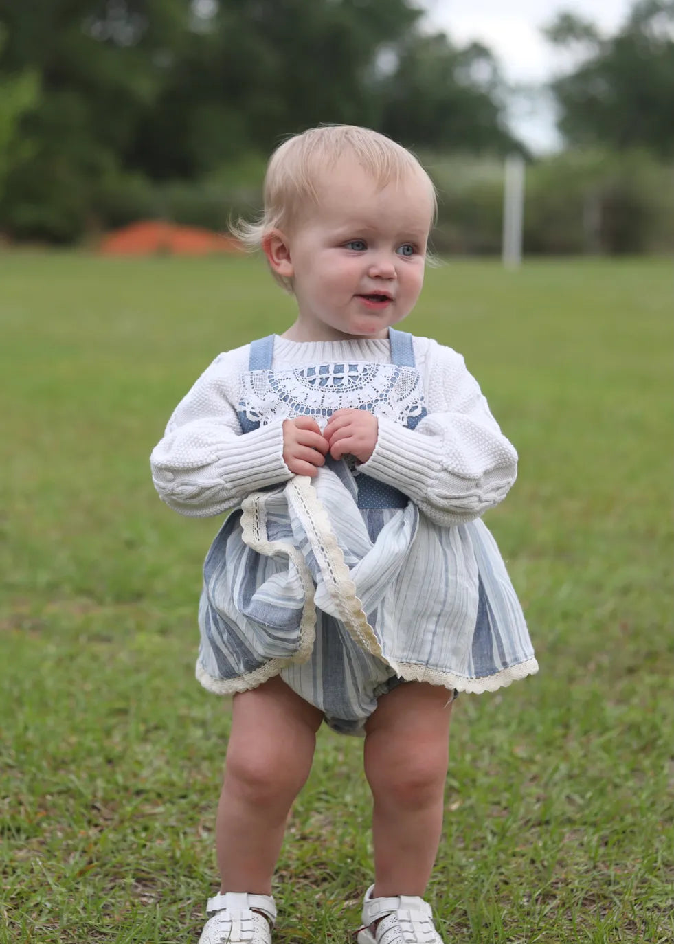 Baby Willow Romper, Dress, & Bloomers Digital Sewing Pattern