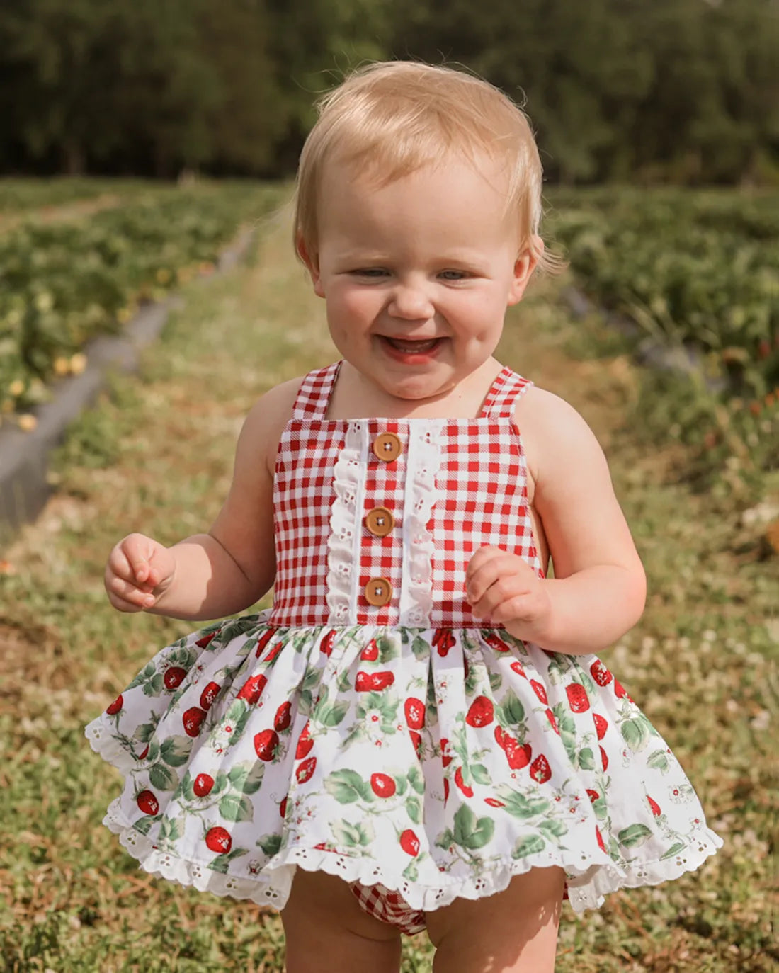 Baby Willow Romper, Dress, & Bloomers Digital Sewing Pattern