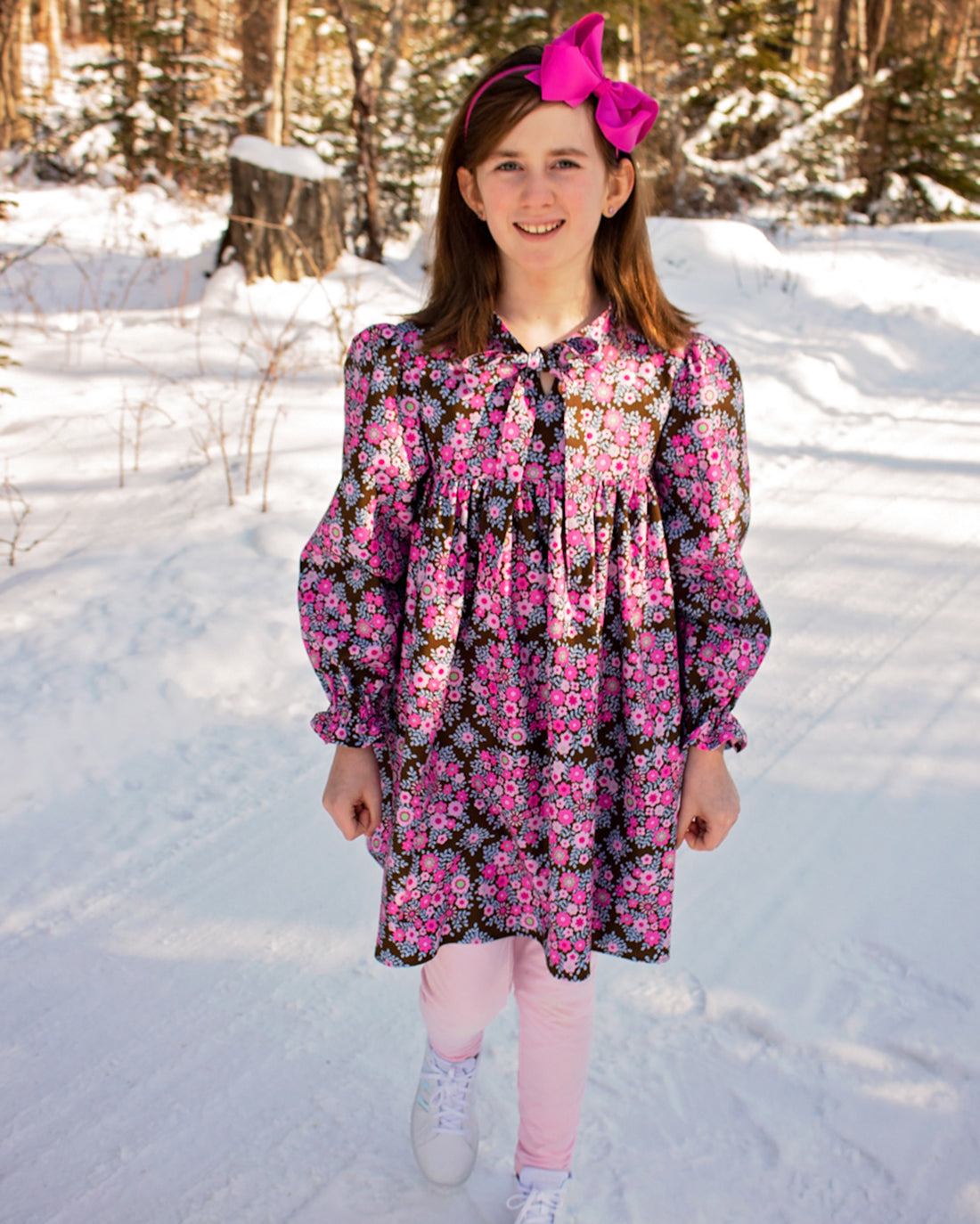 Laurel Dress | Sunflower Seams Pattern Company | Digital PDF Sewing Pattern