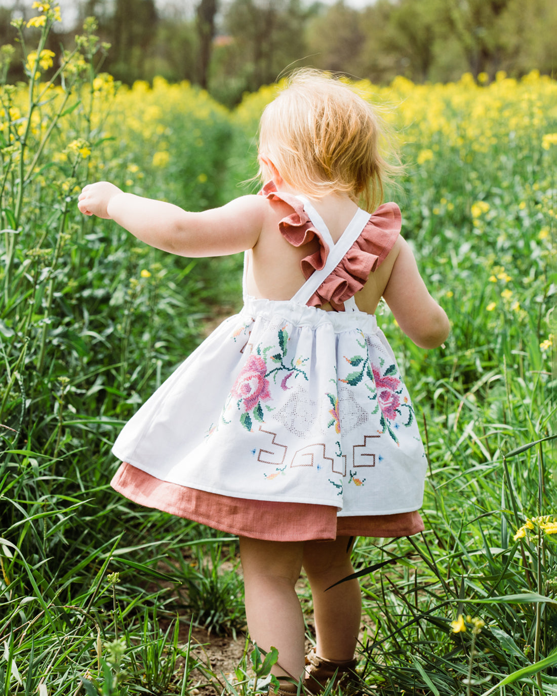 Willow Dress | Sunflower Seams Pattern Company | Digital PDF Sewing Pattern