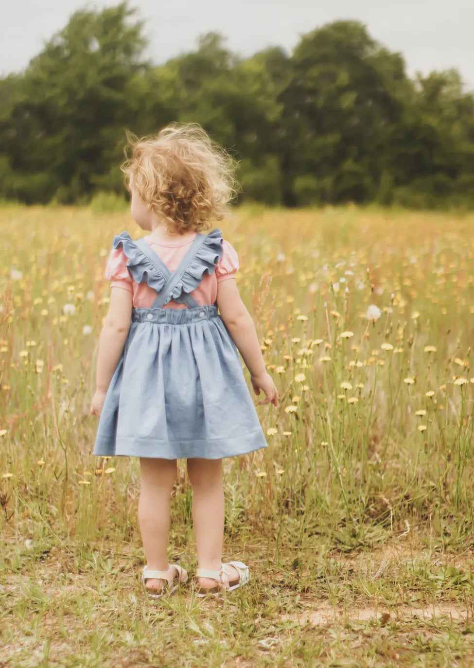 Baby Willow Romper, Dress, & Bloomers Digital Sewing Pattern
