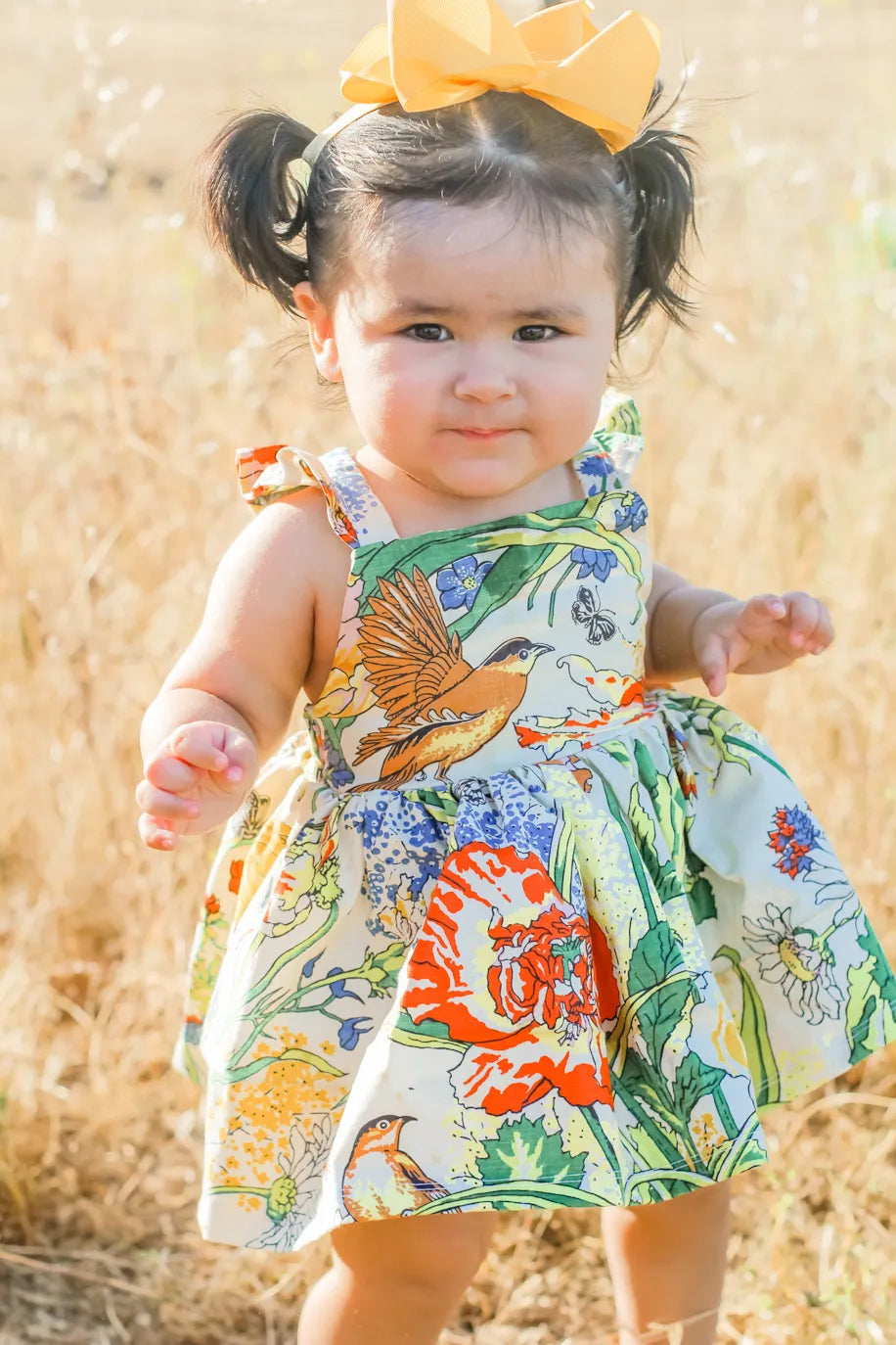 Baby Willow Romper, Dress, & Bloomers Digital Sewing Pattern