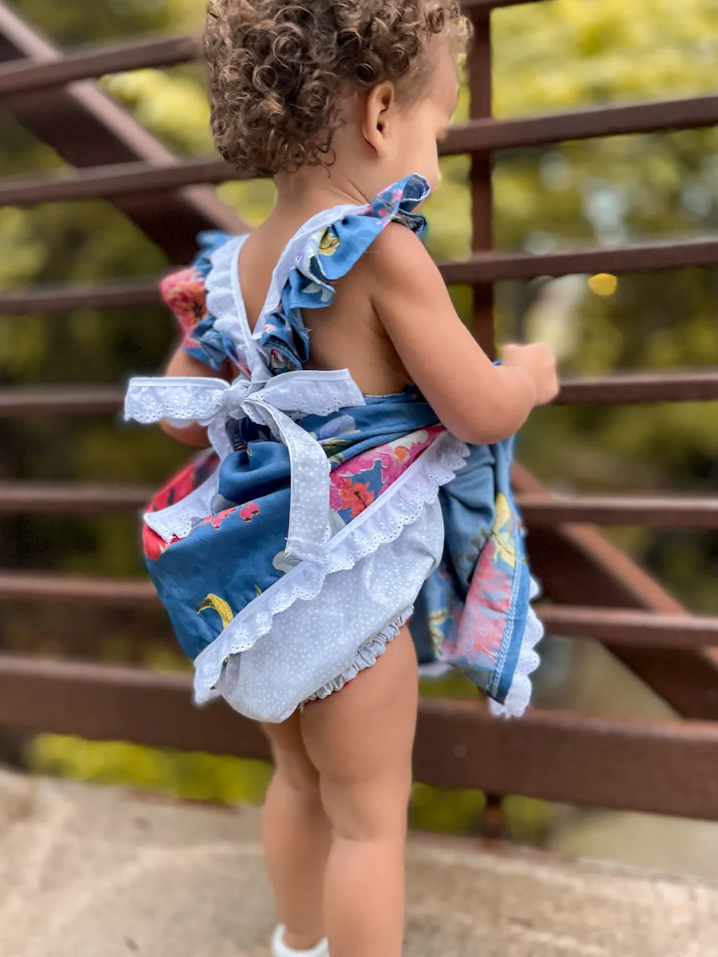 Baby Willow Romper, Dress, & Bloomers Digital Sewing Pattern