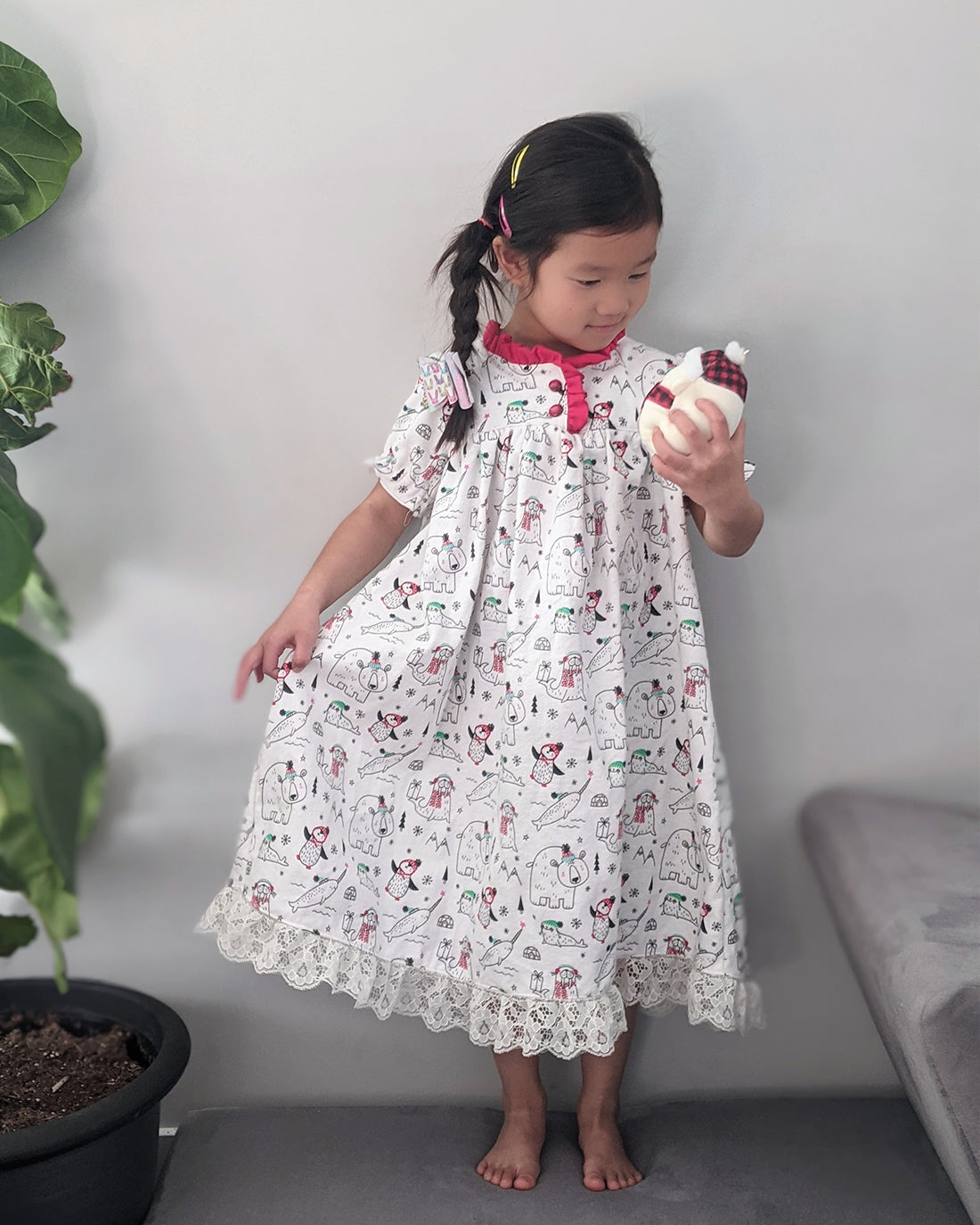 Primrose Nightgown | Digital Sewing Pattern | Sunflower Seams Pattern Company