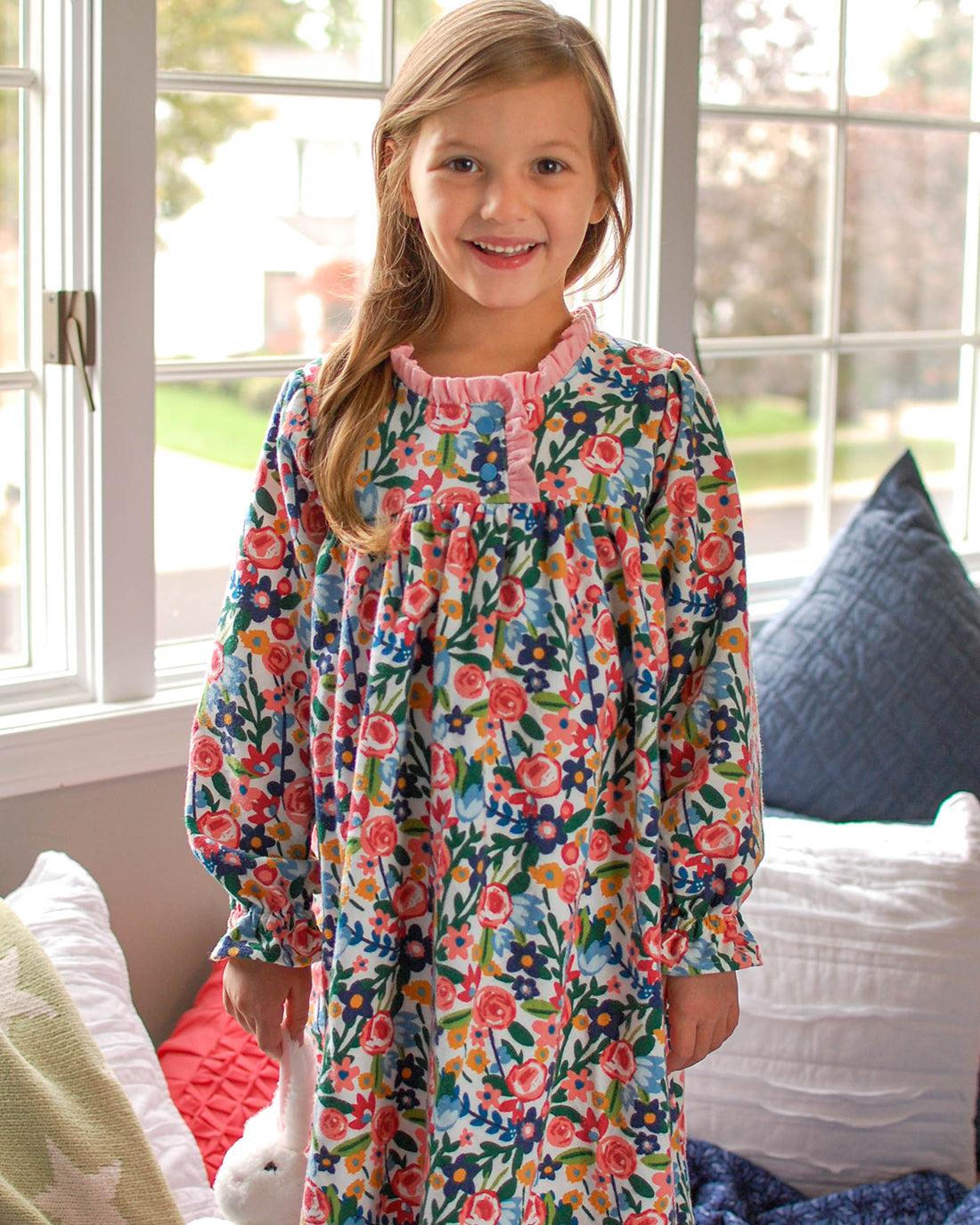 Primrose Nightgown | Digital Sewing Pattern | Sunflower Seams Pattern Company