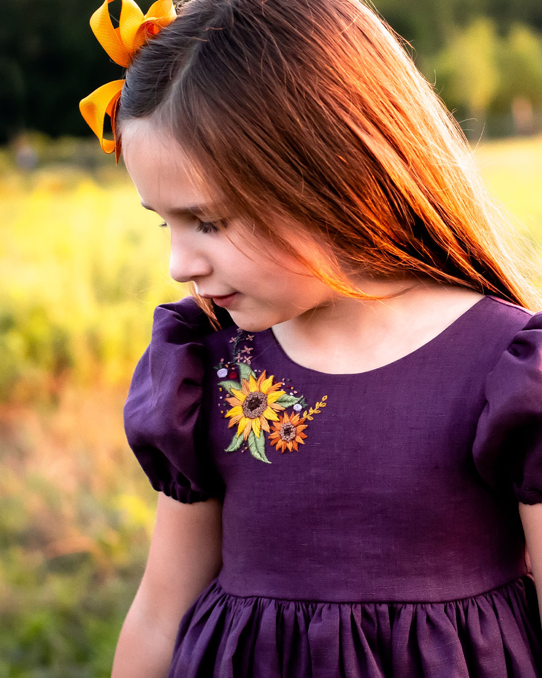 Sunflower Fields Embroidery Pattern | Sunflower Seams Pattern Company | Digital PDF Embroidery Pattern