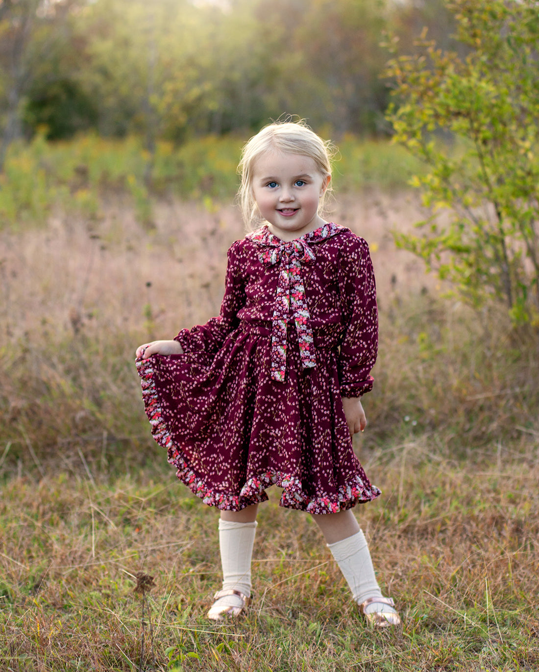 Ren Dress Sewing Pattern | Sunflower Seams Pattern Company | Digital PDF Sewing Pattern