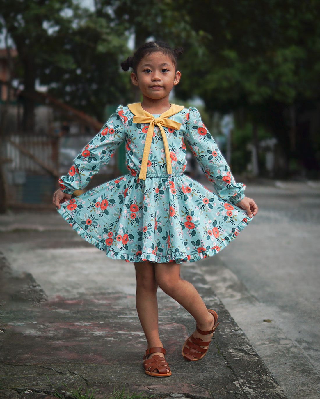 Ren Dress Sewing Pattern | Sunflower Seams Pattern Company | Digital PDF Sewing Pattern