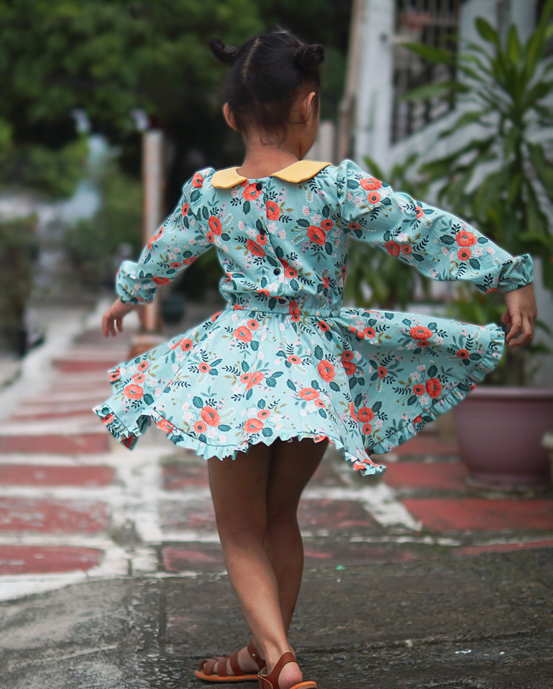 Ren Dress Sewing Pattern | Sunflower Seams Pattern Company | Digital PDF Sewing Pattern