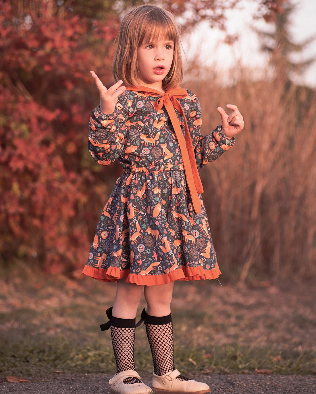 Ren Dress Sewing Pattern | Sunflower Seams Pattern Company | Digital PDF Sewing Pattern