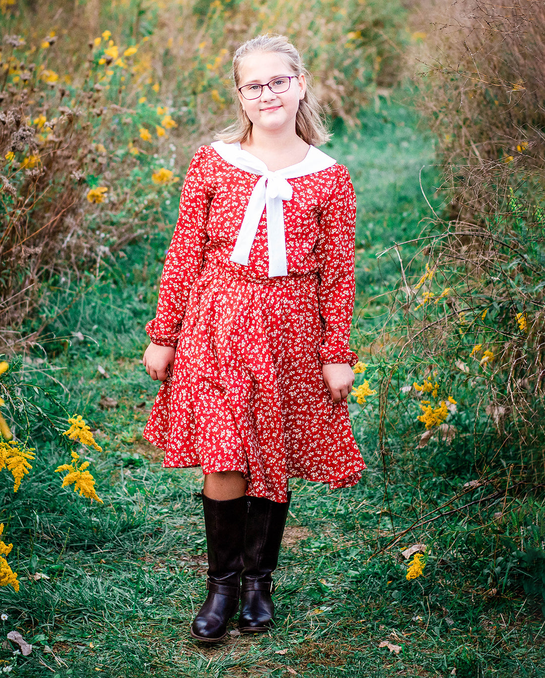 Ren Dress Sewing Pattern | Sunflower Seams Pattern Company | Digital PDF Sewing Pattern