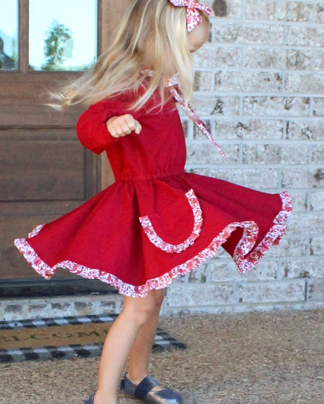 Ren Dress Sewing Pattern | Sunflower Seams Pattern Company | Digital PDF Sewing Pattern