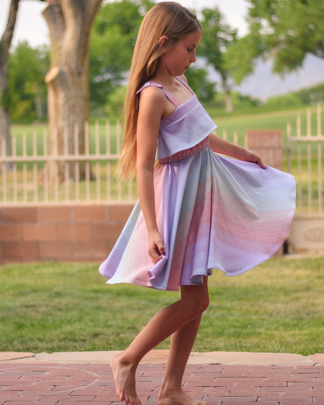 Sweetpea Top and Dress | Sunflower Seams Pattern Company | Digital PDF Sewing Pattern