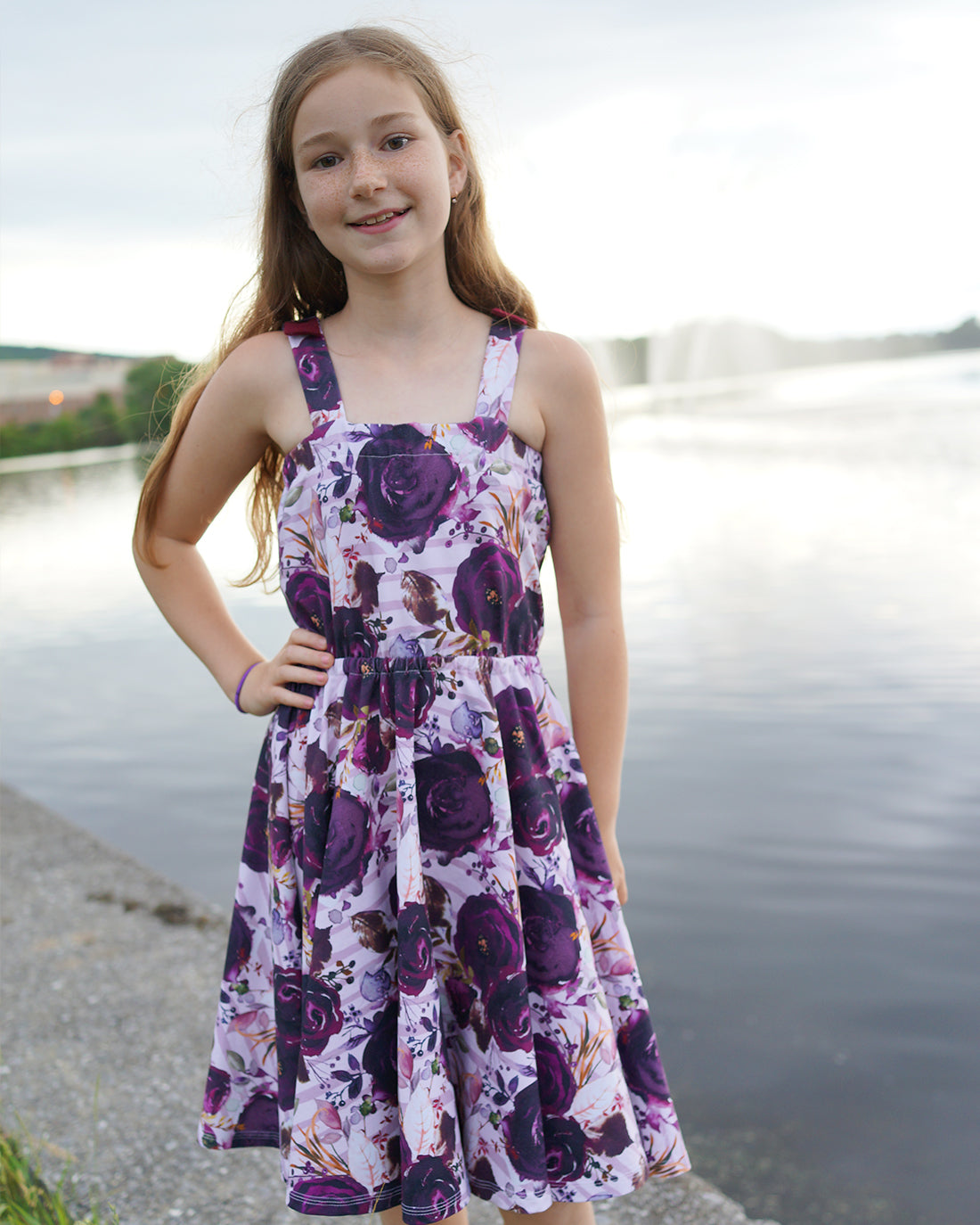 Sweetpea Top and Dress | Sunflower Seams Pattern Company | Digital PDF Sewing Pattern
