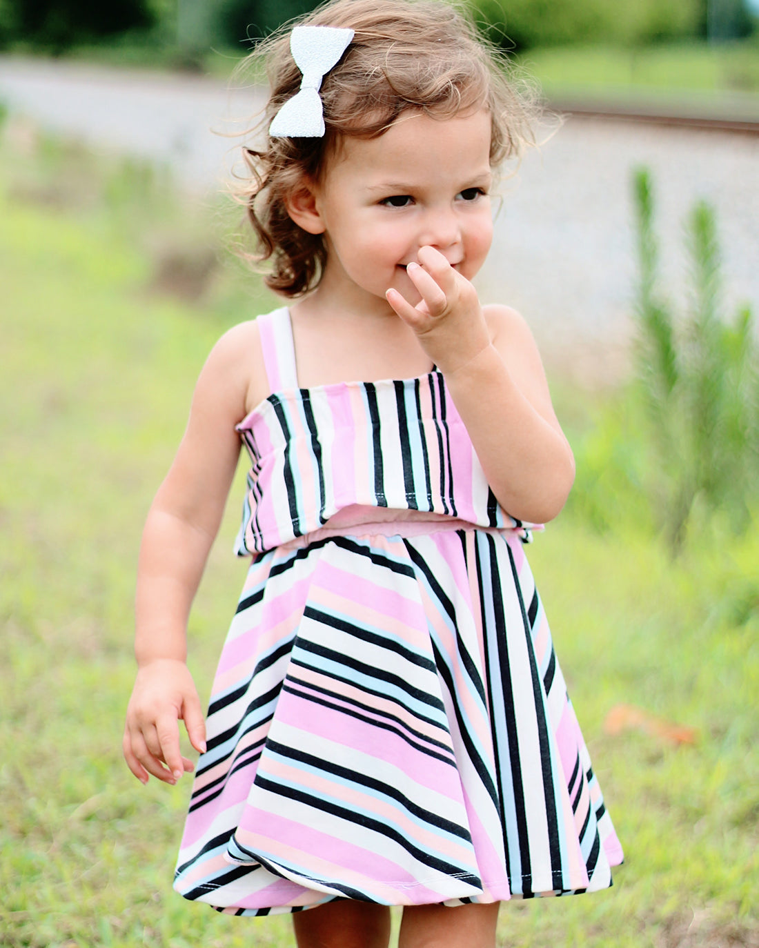 Sweetpea Top and Dress | Sunflower Seams Pattern Company | Digital PDF Sewing Pattern