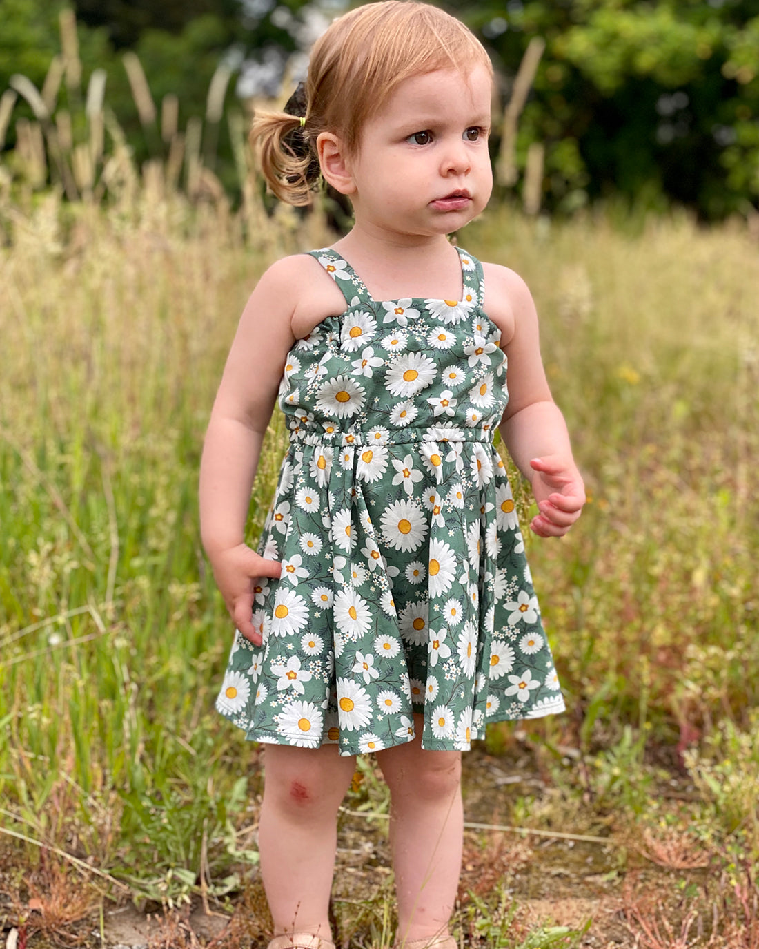 Sweetpea Top and Dress | Sunflower Seams Pattern Company | Digital PDF Sewing Pattern