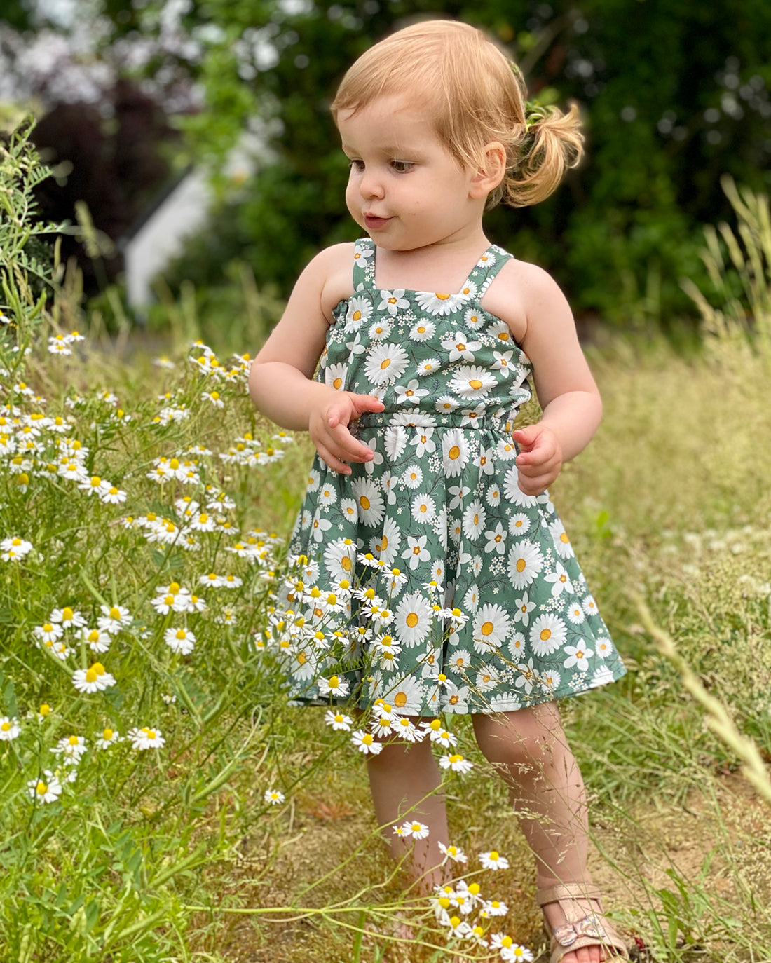 Sweetpea Top and Dress | Sunflower Seams Pattern Company | Digital PDF Sewing Pattern