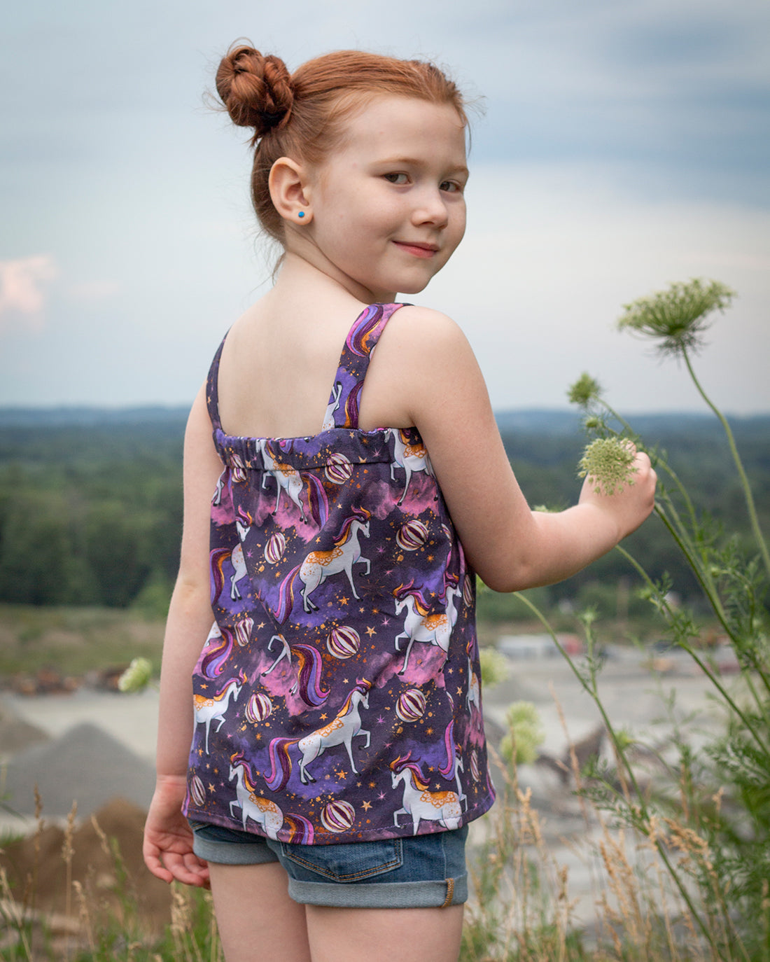 Sweetpea Top and Dress | Sunflower Seams Pattern Company | Digital PDF Sewing Pattern