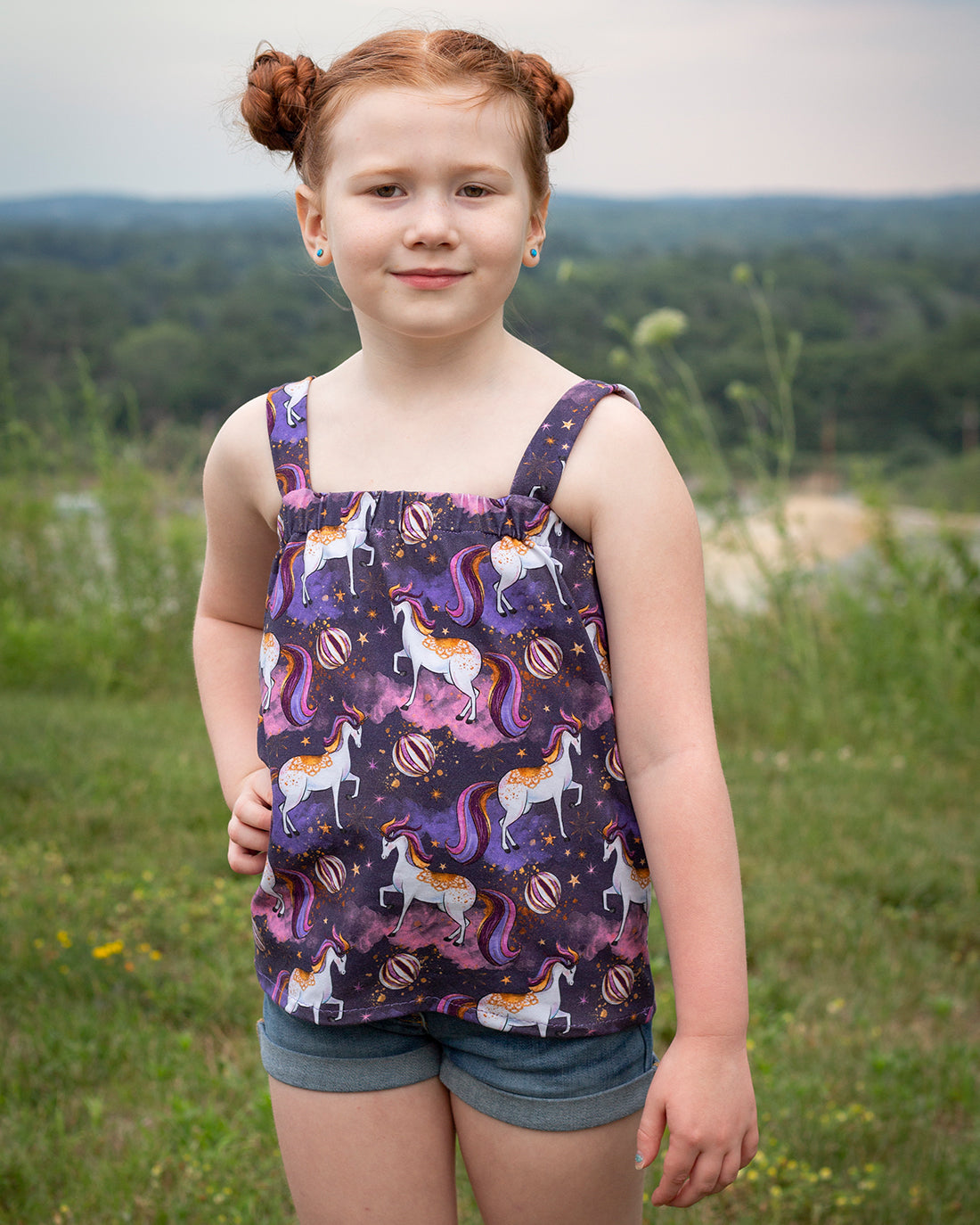 Sweetpea Top and Dress | Sunflower Seams Pattern Company | Digital PDF Sewing Pattern