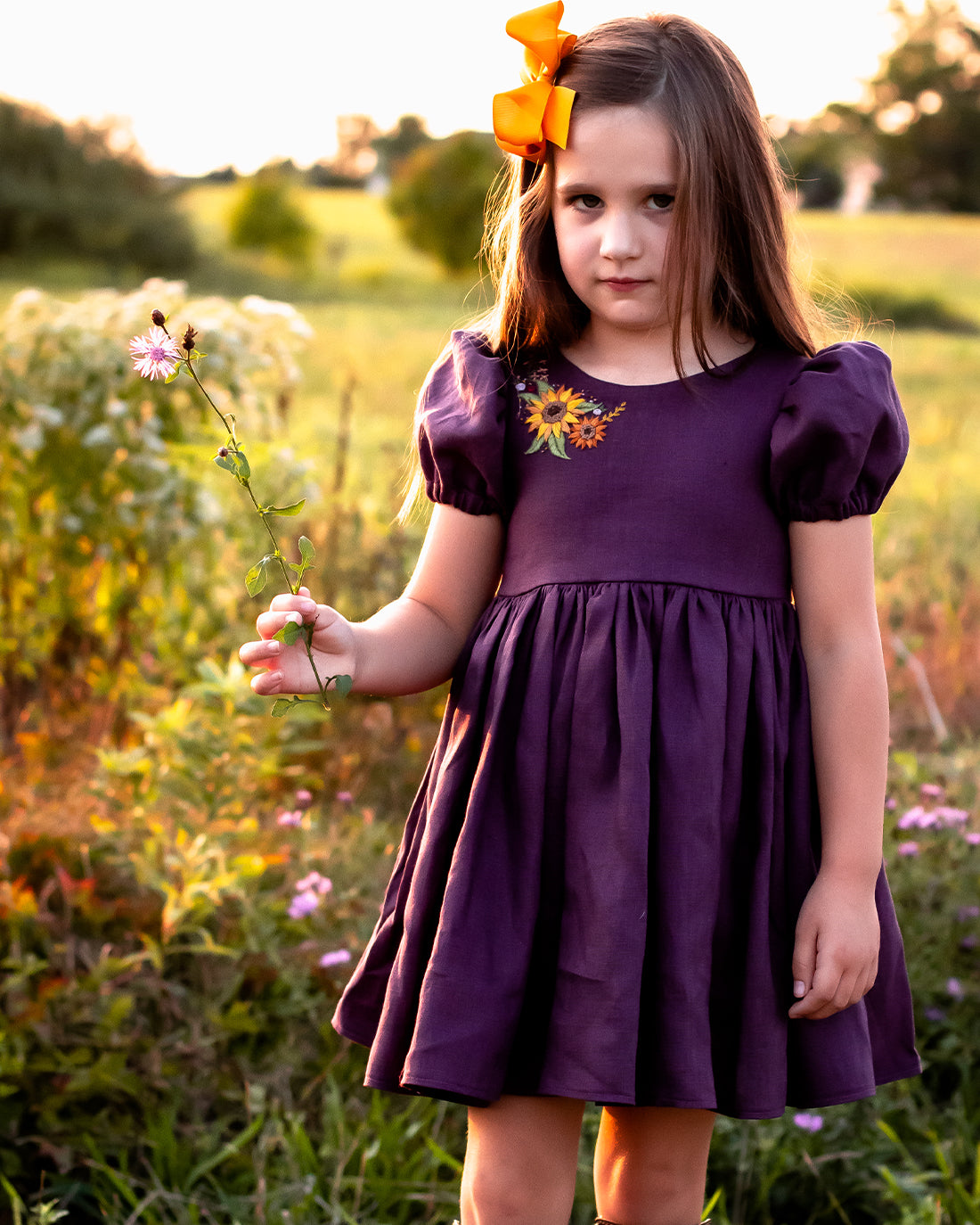 Sunflower Fields Embroidery Pattern | Sunflower Seams Pattern Company | Digital PDF Embroidery Pattern