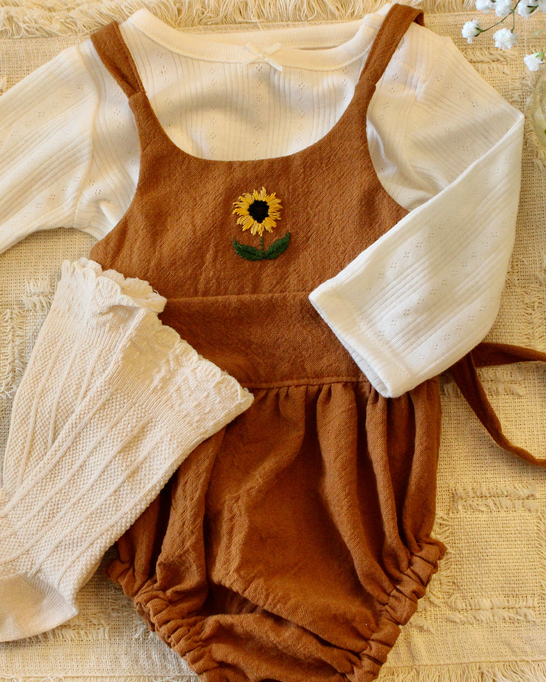 Sunflower Fields Embroidery Pattern | Sunflower Seams Pattern Company | Digital PDF Embroidery Pattern