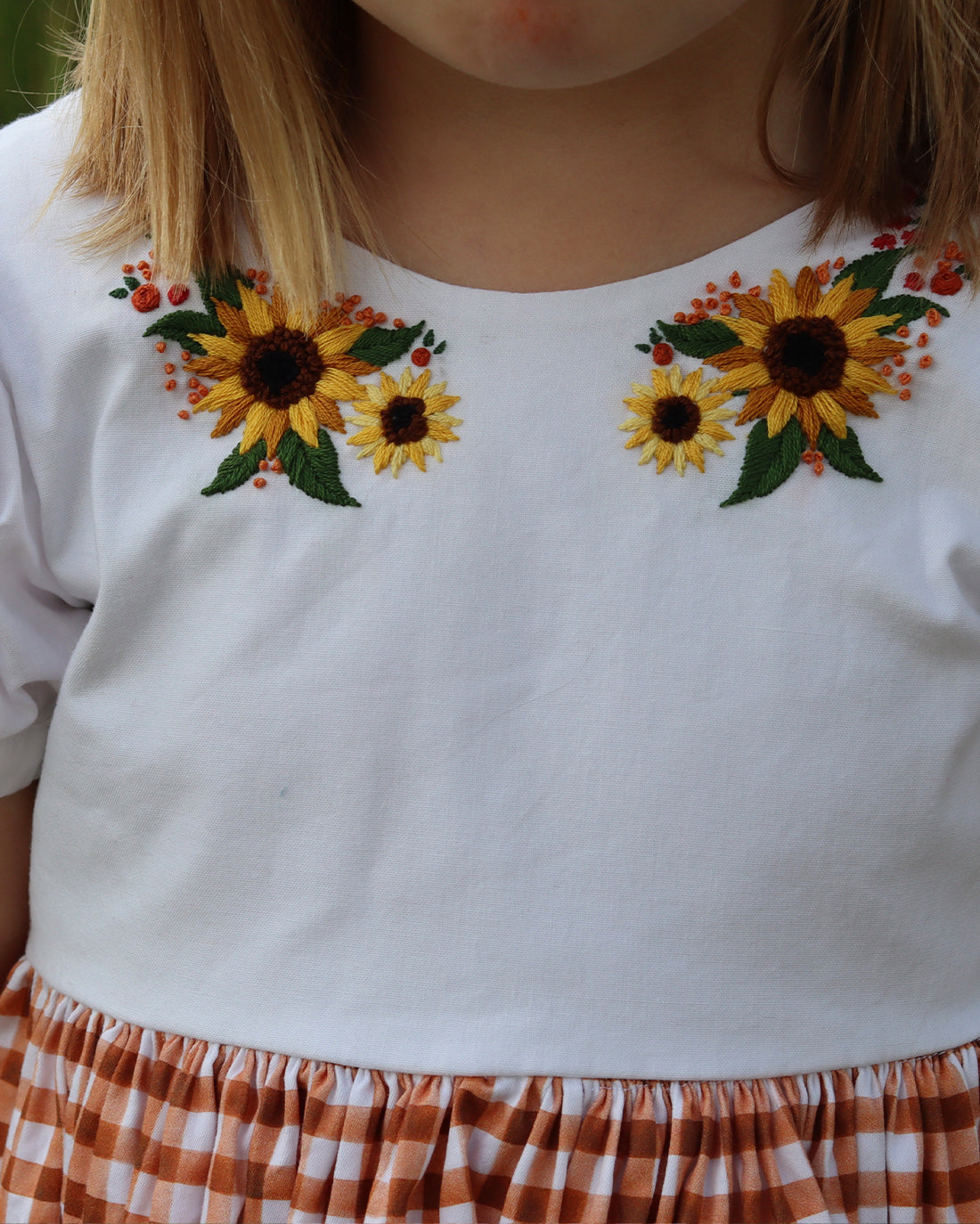 Sunflower Fields Embroidery Pattern | Sunflower Seams Pattern Company | Digital PDF Embroidery Pattern