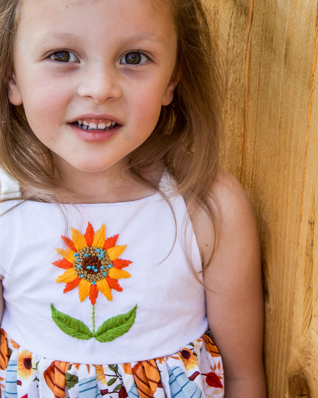 Sunflower Fields Embroidery Pattern | Sunflower Seams Pattern Company | Digital PDF Embroidery Pattern