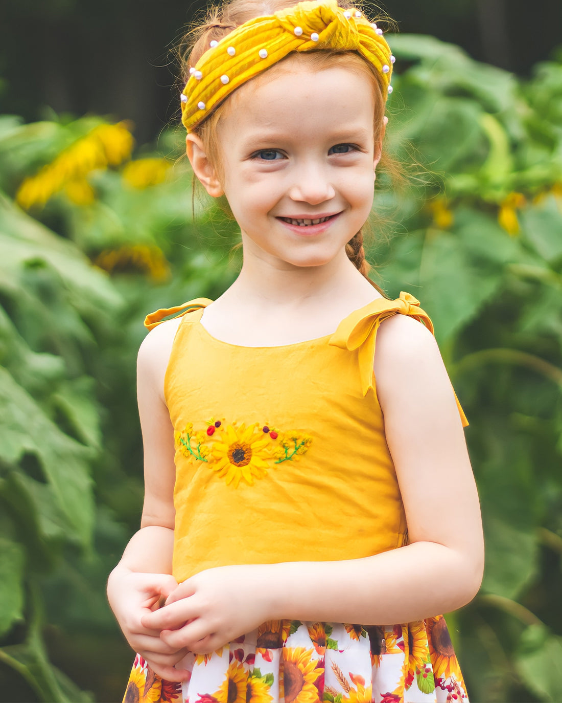 Sunflower Fields Embroidery Pattern | Sunflower Seams Pattern Company | Digital PDF Embroidery Pattern