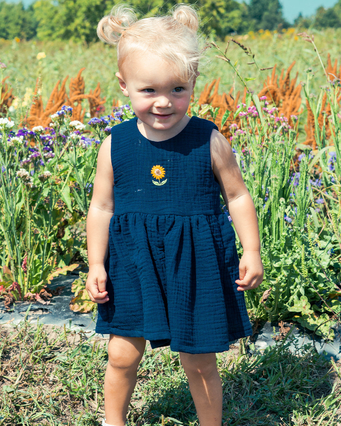 Sunflower Fields Embroidery Pattern | Sunflower Seams Pattern Company | Digital PDF Embroidery Pattern