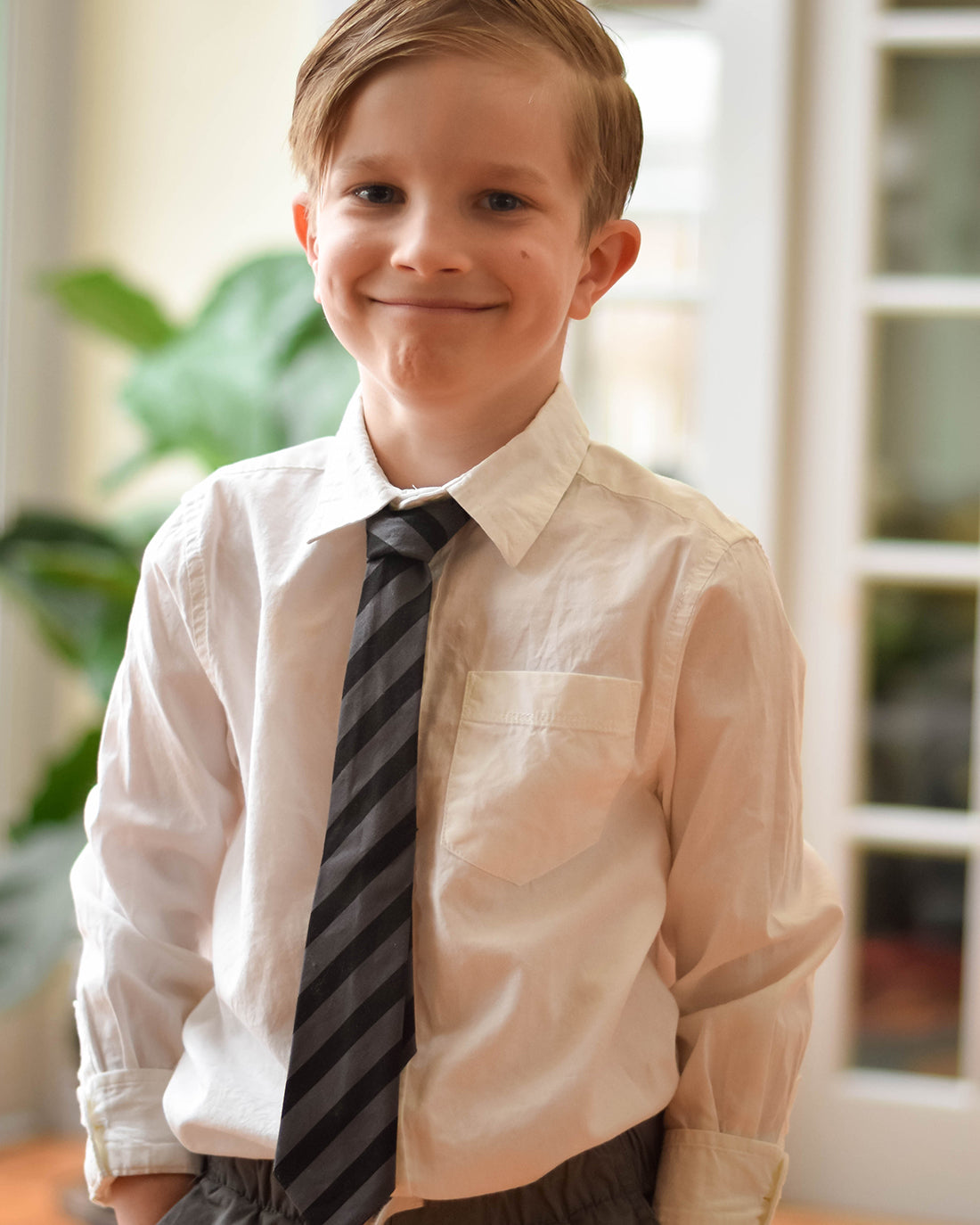 Thistle Necktie | Sunflower Seams Pattern Company | Digital PDF Sewing Pattern