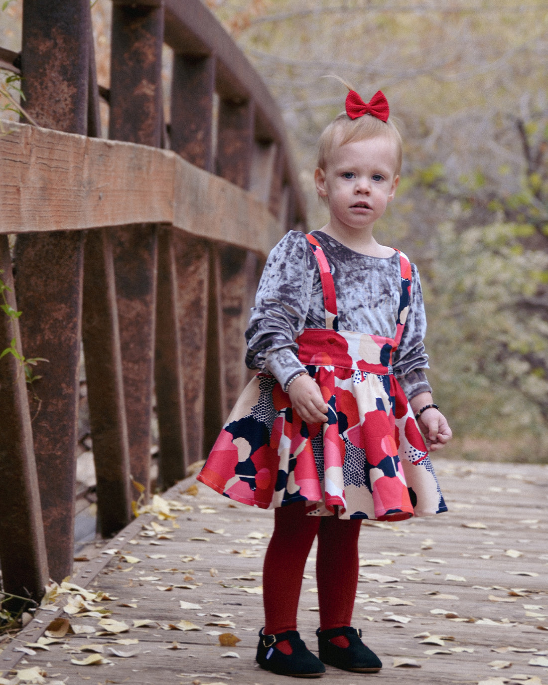 Thyme Pinafore and Jumper Sewing Pattern | Sunflower Seams Pattern Company | Digital PDF Sewing Pattern