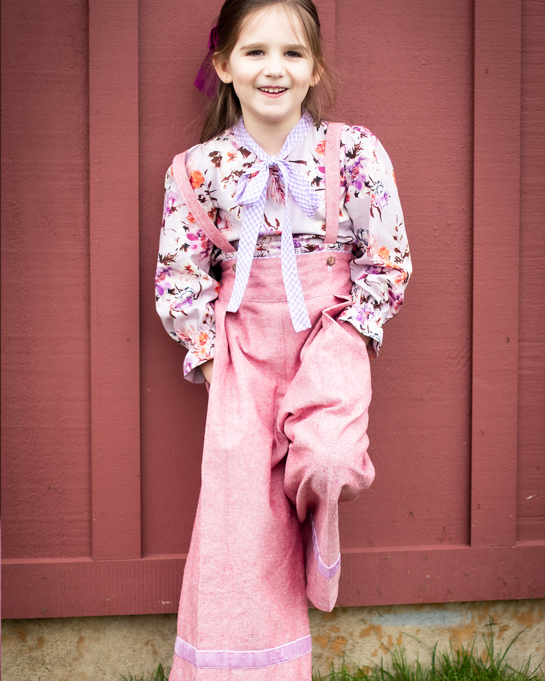 Thyme Pinafore and Jumper Sewing Pattern | Sunflower Seams Pattern Company | Digital PDF Sewing Pattern