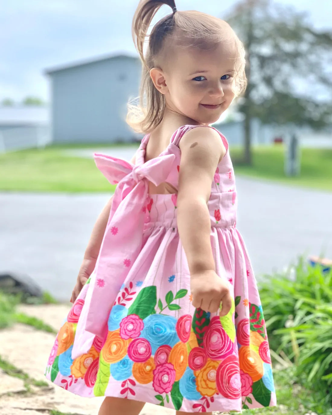 Baby Wisteria Dress & Romper Digital Sewing Pattern