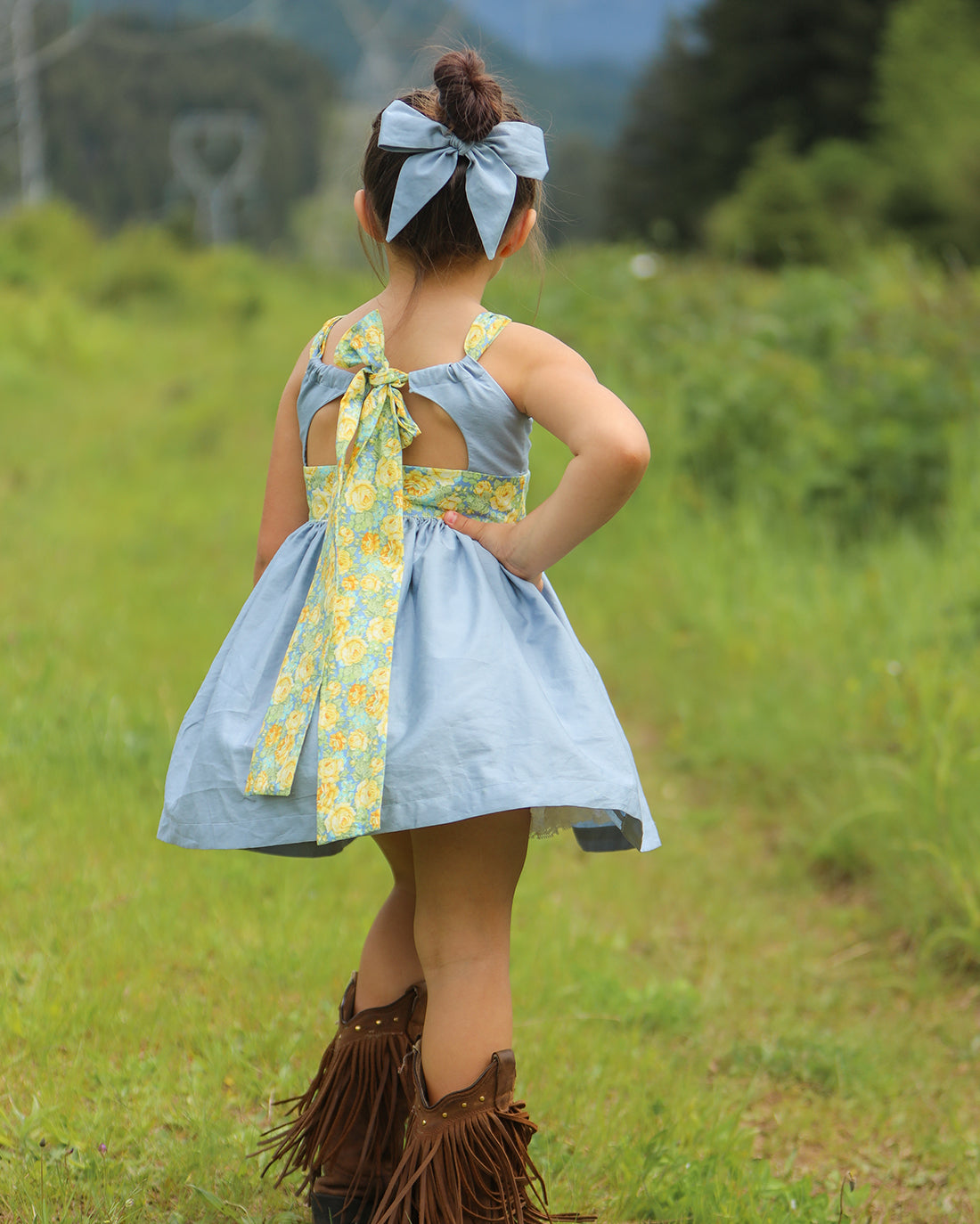 Wisteria Sundress | Sunflower Seams Pattern Company | Digital PDF Sewing Pattern