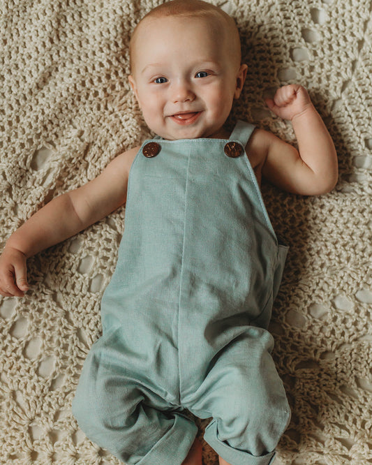 Baby Ash Overalls | Sunflower Seams Pattern Company | Digital PDF Sewing Pattern